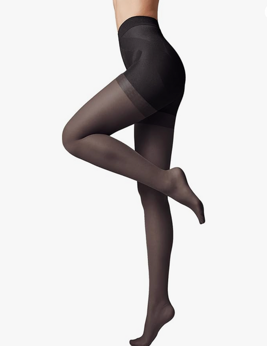 Conte Elegant X-Press 20 Den - High Waist Control Top Push Up Shaping Sheer Pantyhose Tights